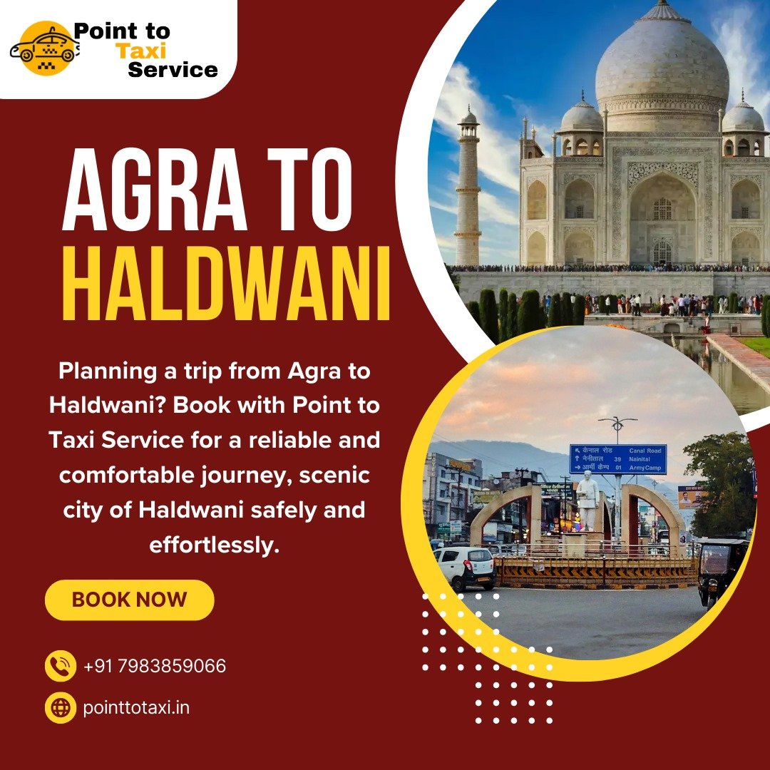 Agra to Haldwani Taxi Service